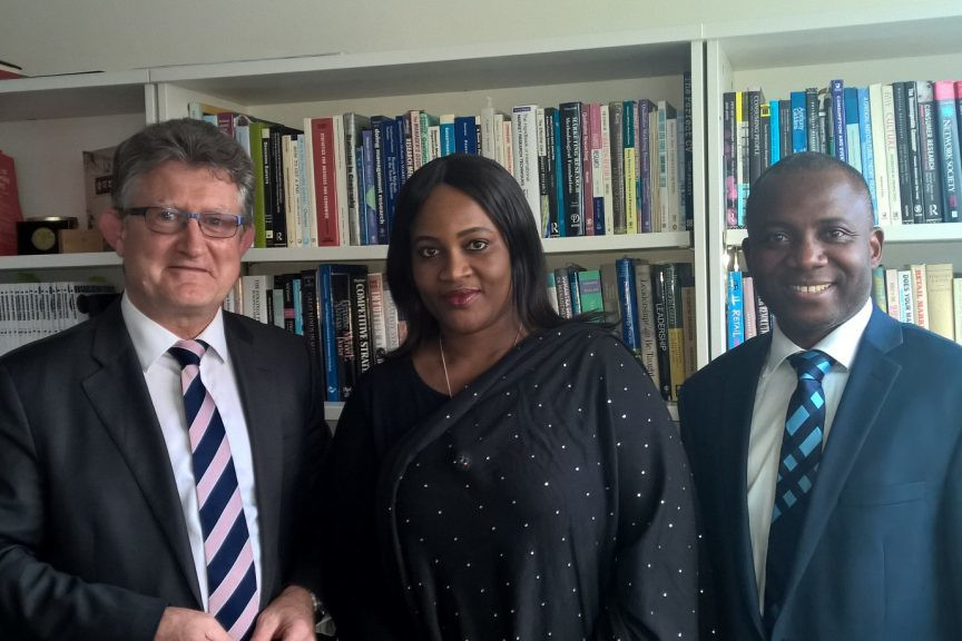 Ian Clarke, Kenneth Amaeshi, and Chinelo Anohu-Amazu